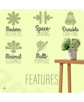 Emma Narrow Console Table with Lower Shelf Perfect for Sofa Table, Entryway Table for Hallway, Living Room