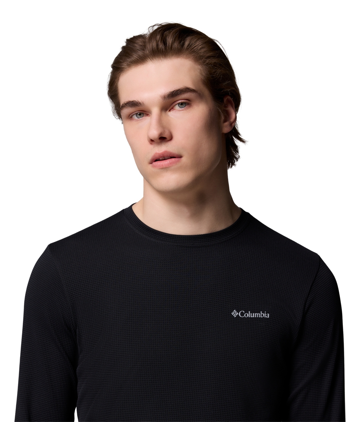Columbia Men's Tech Trail Utility Warm Long Sleeve Crew T-Shirt