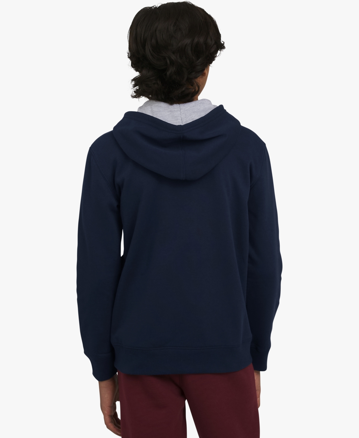 Champion Big Boys Kangaroo Pockets Hoodie In Blue