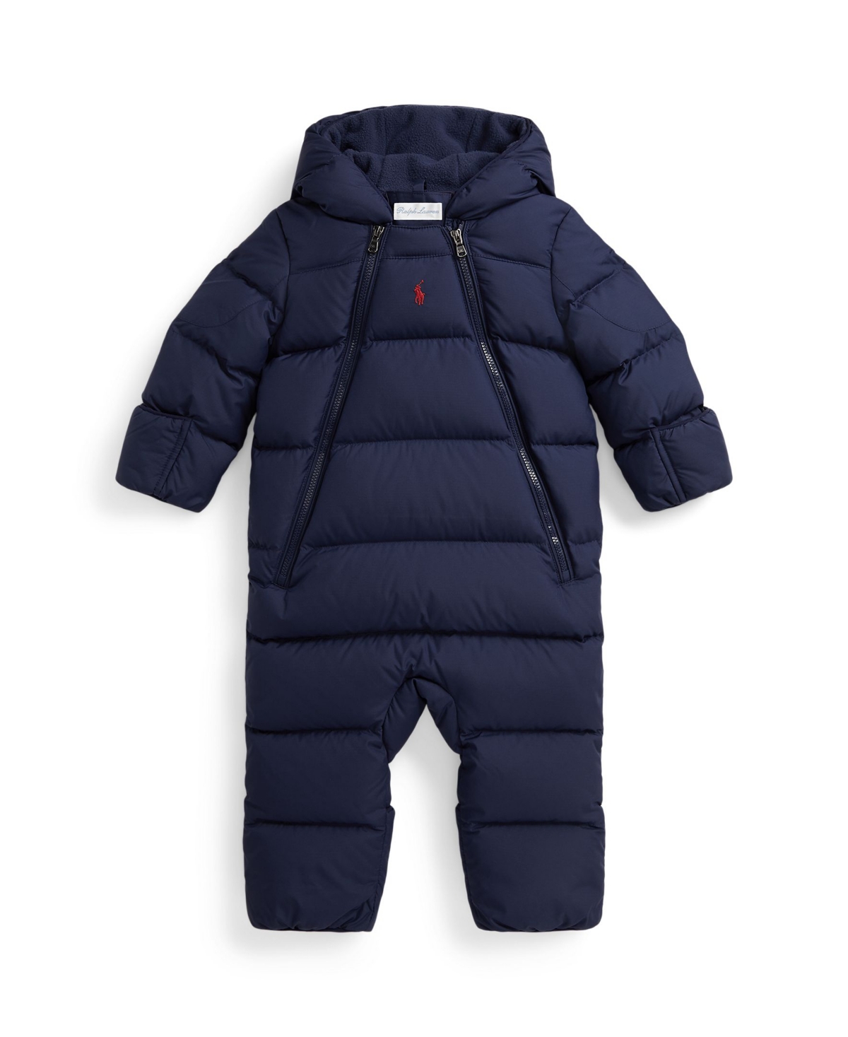 Polo Ralph Lauren Baby Boys Down Hooded Bunting Jacket In Blue