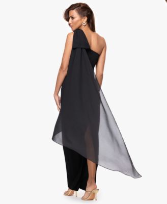 Women's One Shoulder Sash Dress