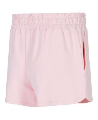 Women's Pink Georgia Bulldogs Elevation Tri-Blend Long Sleeve Top and Short Set