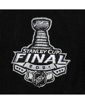 Men's Black Tampa Bay Lightning Core Top Spot Snapback Hat