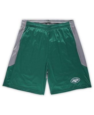 Men's Green New York Jets Big Tall Team Logo Shorts