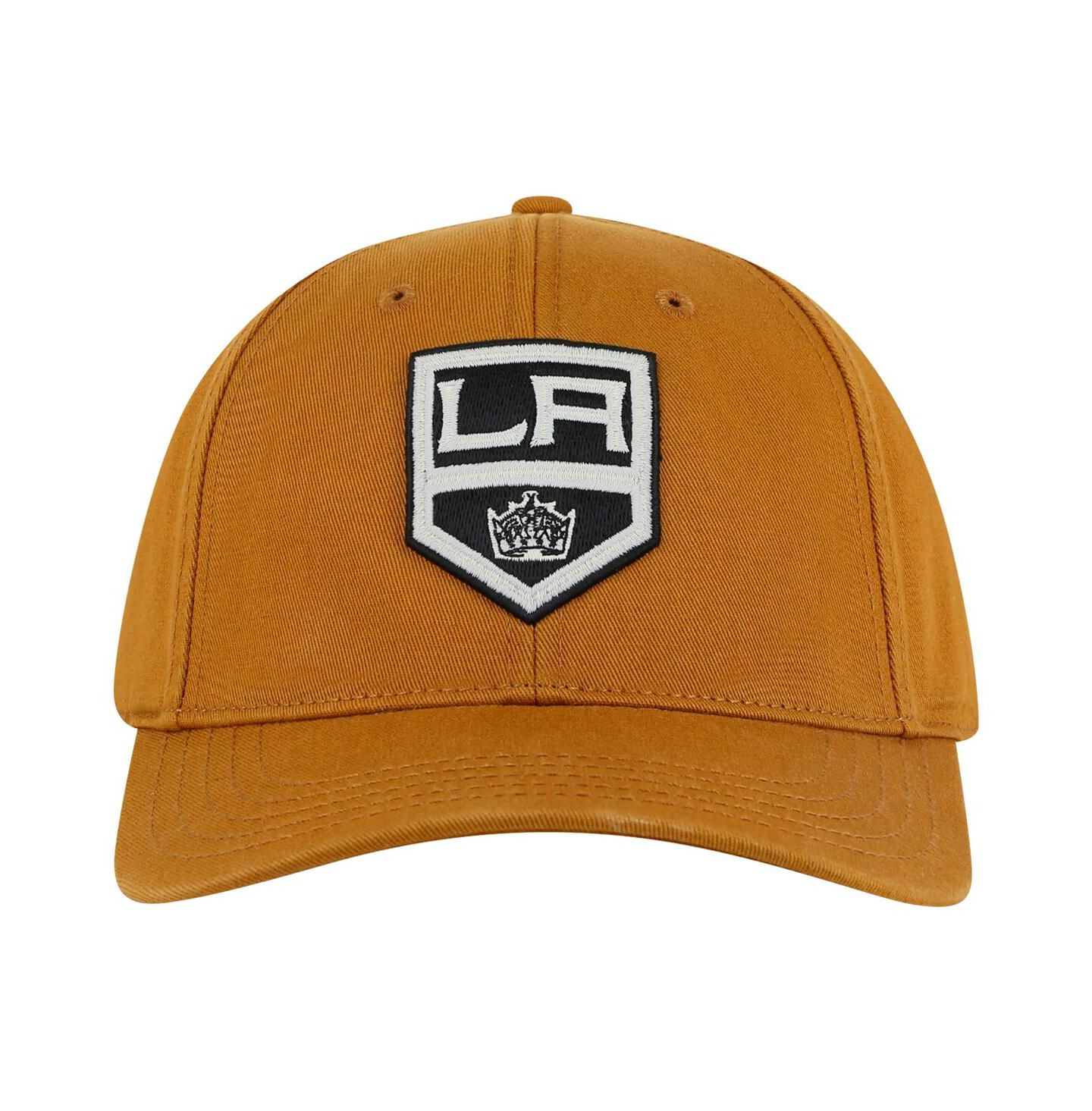 Мужская кепка American Needle Tan Los Angeles Kings Hepcat Washed Twill Adjustable Hat — фото 1