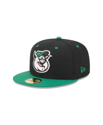 New Era - Men's Black Kannapolis Cannon Ballers Theme Nights 59FIFTY Fitted Hat