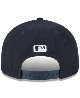 Men's Navy Atlanta Braves Baseball Hall of Fame Retro Crown 9FIFTY Adjustable Hat