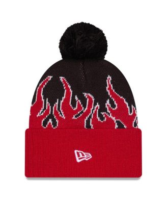 Men's Red FC Dallas 2025 Jersey Hook Cuffed Knit with Pom Hat
