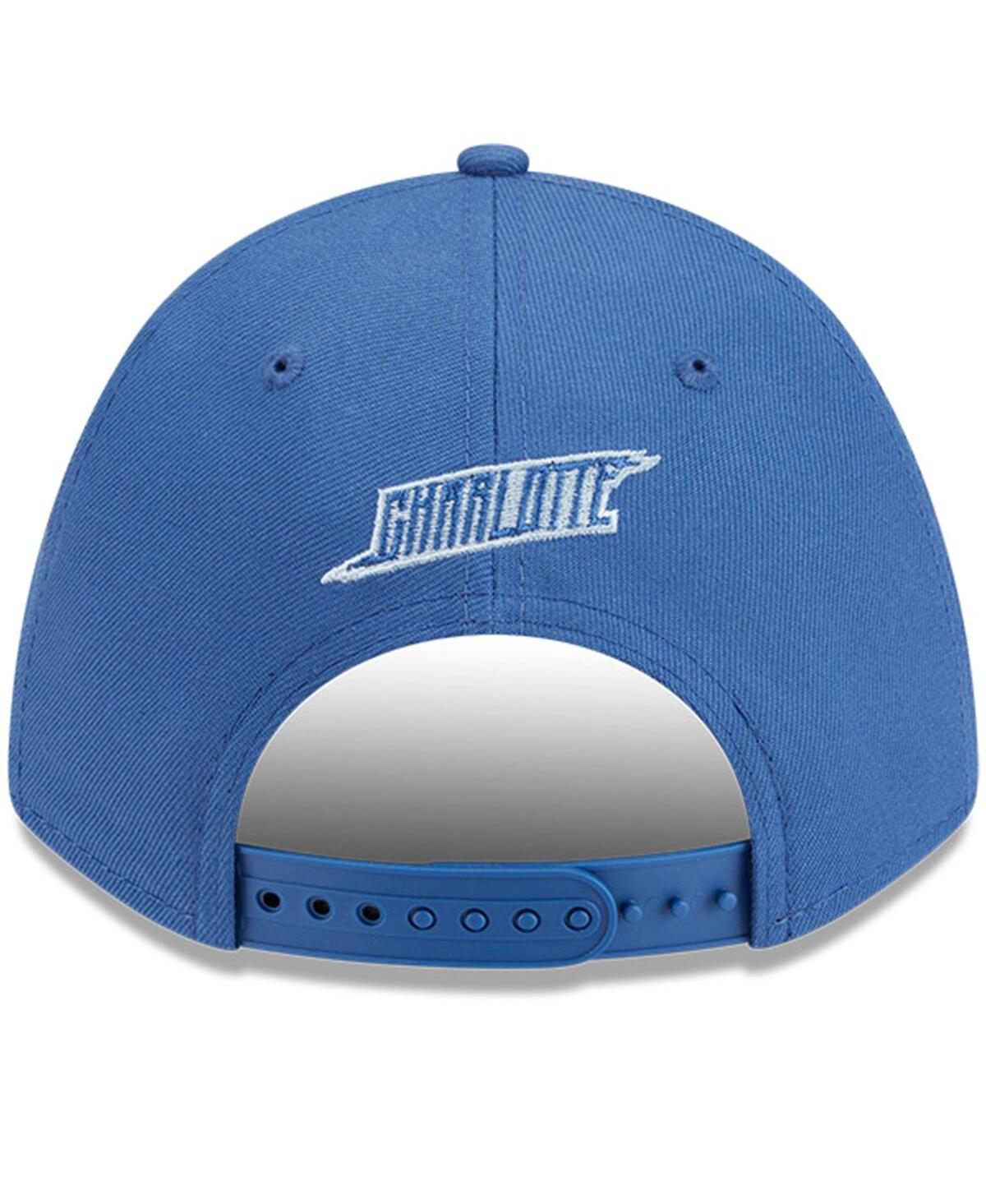 New Era Big Boys And Girls Blue Charlotte Fc 2025 Jersey Hook 9forty M-crown Adjustable Hat In Blue