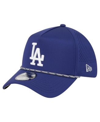 New Era - Men's Royal Los Angeles Dodgers 39THIRTY A-Frame Perforated Flex Hat