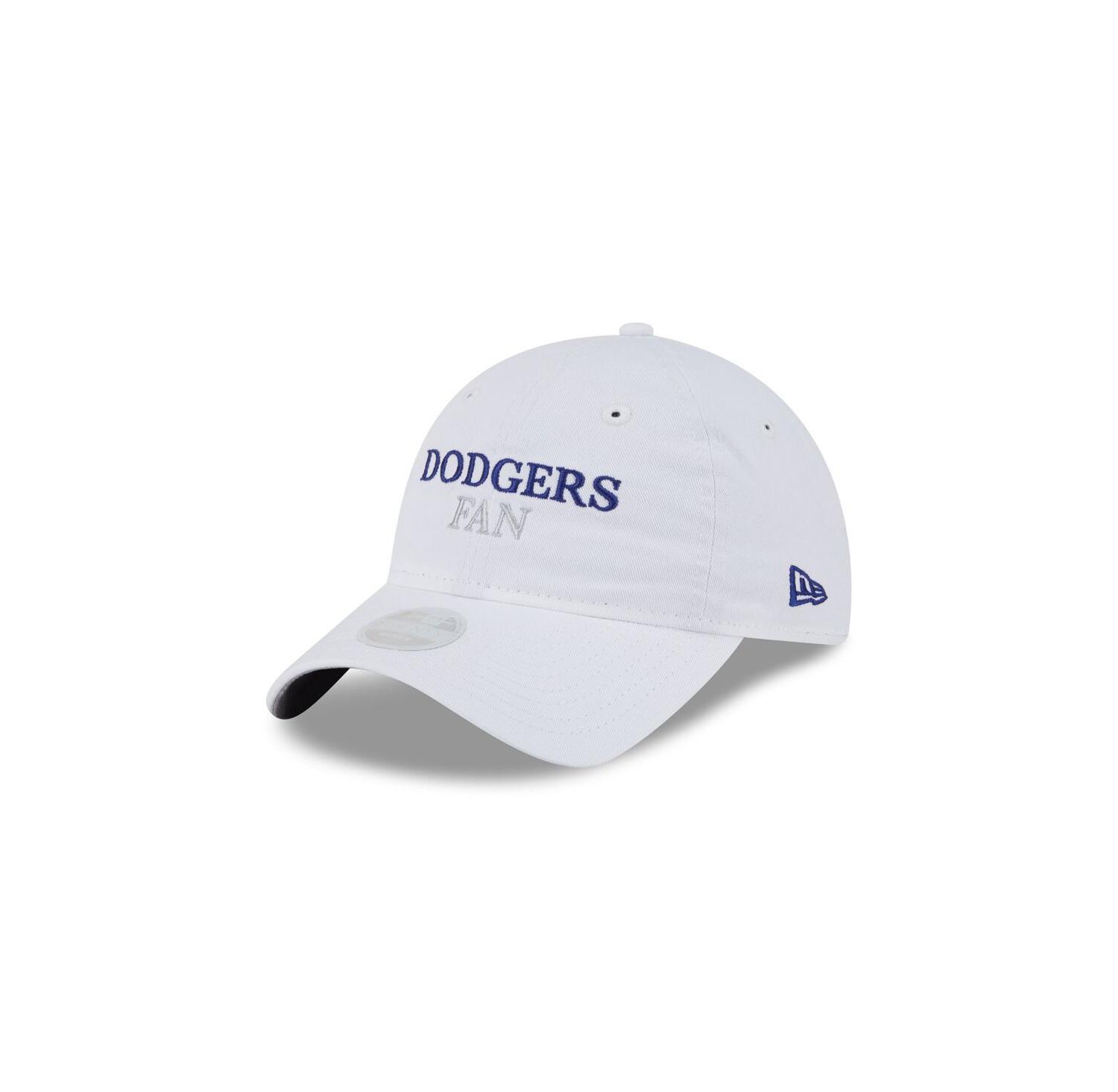 Women's White Los Angeles Dodgers Team Fan 9TWENTY Adjustable Hat