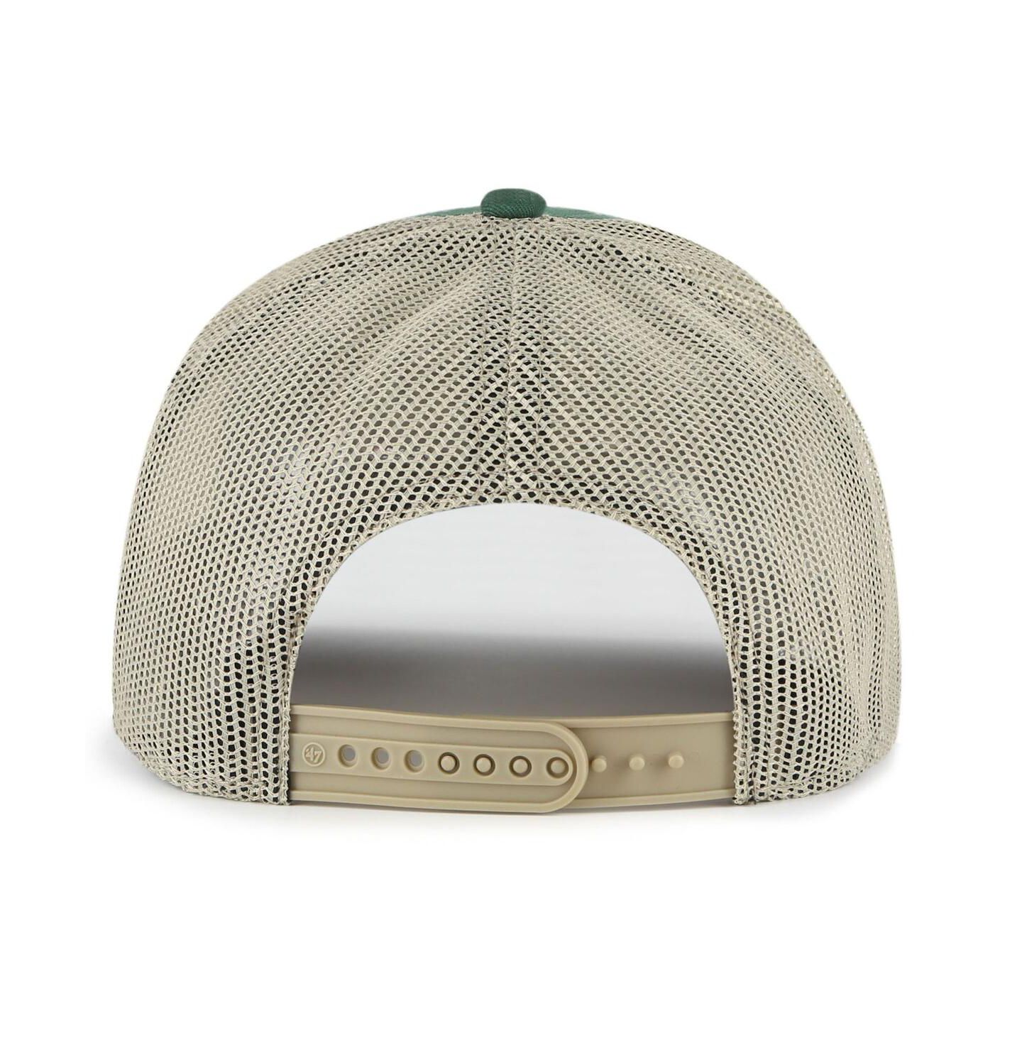 Мужская кепка '47 Brand Green South Florida Bulls Arid Adjustable Trucker Hat — фото 2