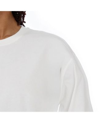 Women's White Pittsburgh Steelers Classic Comeback Oversized Long Sleeve T-Shirt