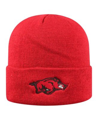 Top of the World - Men's Cardinal Arkansas Razorbacks Logo Cuffed Knit Hat