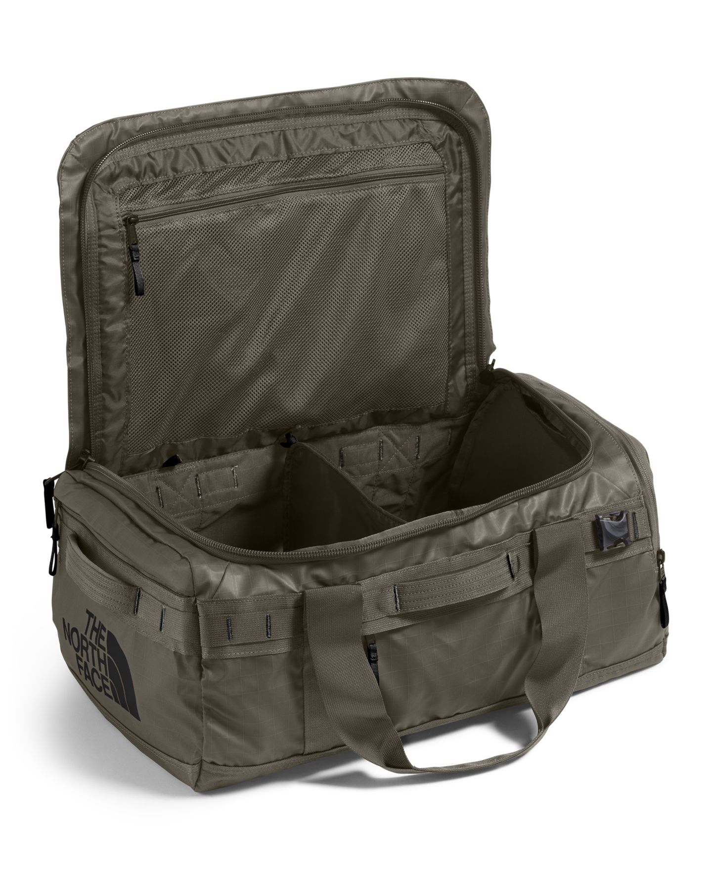 Мужская сумка The North Face Base Camp Voyager Duffel - 42L, цвет: Чёрный — фото 12