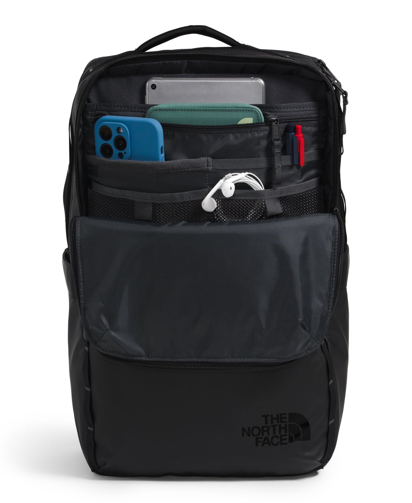 Мужская сумка The North Face Base Camp Voyager Daypack, цвет: Чёрный — фото 2