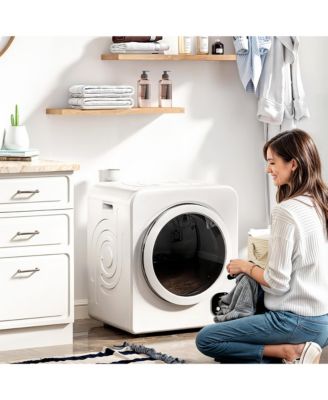 Portable Clothes Dryer, Laundry Dryer w/ Stainless Steel Tub,