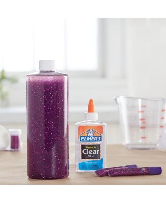 Liquid School Glue, Clear Glue, Washable, Great for Making Slime, 5 Ounces, Pack of 3