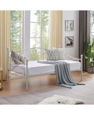 Metal Daybed Frame with Heavy Duty Steel Construction, Classic Design