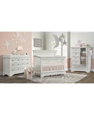 Olivia Traditional Wood Changer Topper in Brushed White