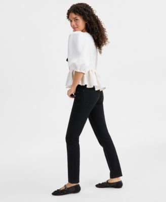 Women's Oracle Low-Rise Slim Straight Jeans