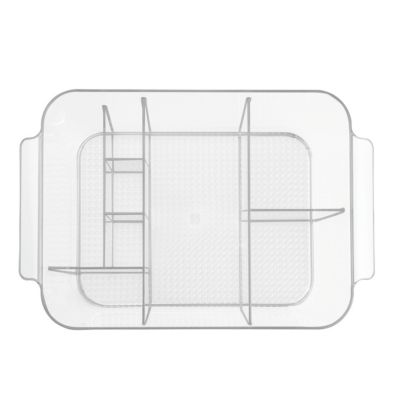 Set of 2 8-Section Makeup Organizer