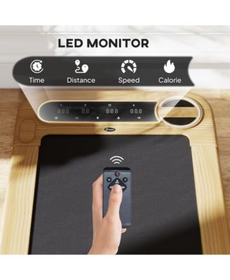 Walking Pad, Under Desk Treadmill with Wider Belt, Remote Control
