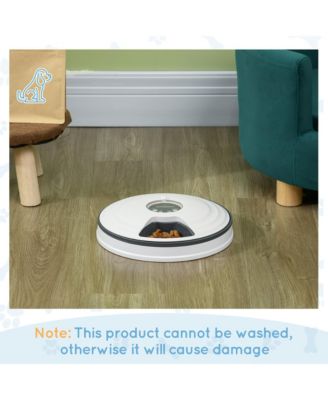 Automatic Pet Feeder with Timer and Six Meal Trays