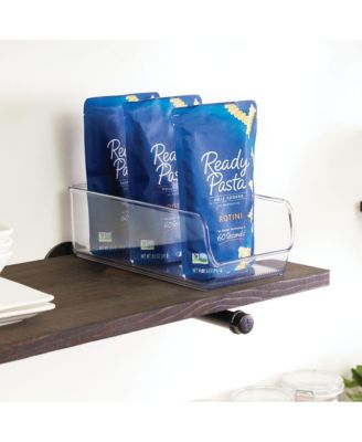 Pantry Bin for Kitchen Storage - Set of 4 - Clear