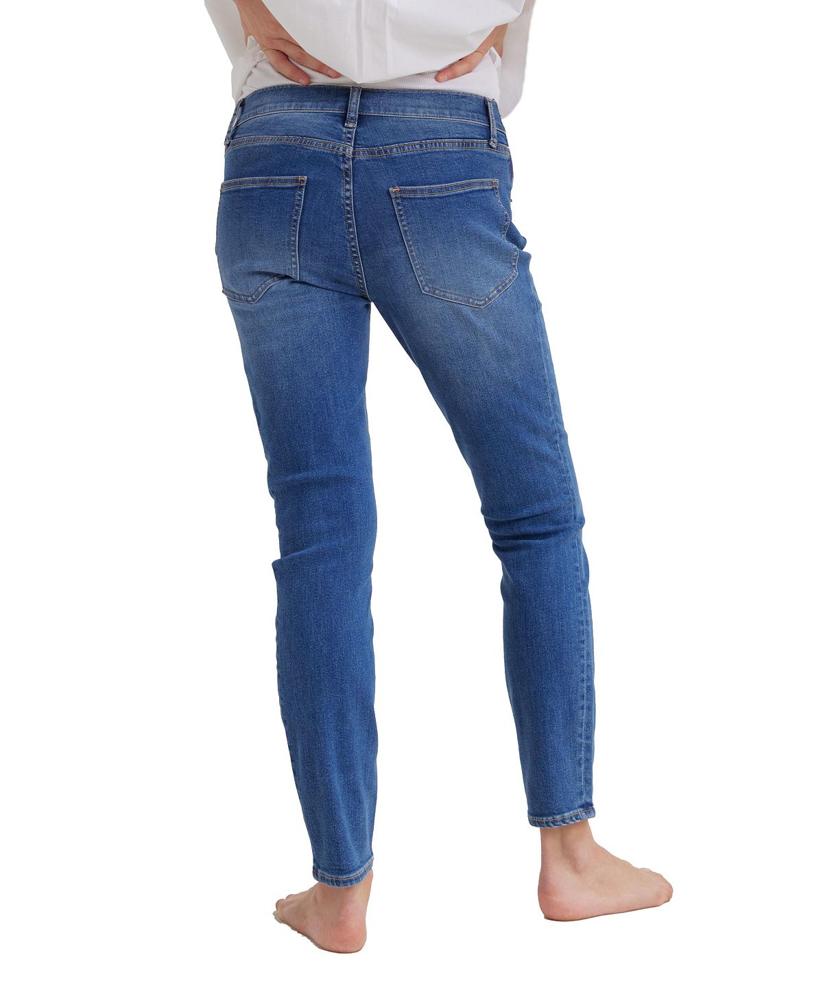 HATCH Collection Maternity The Under the Bump Slim Jean view 4 — MAYCSS fashion products