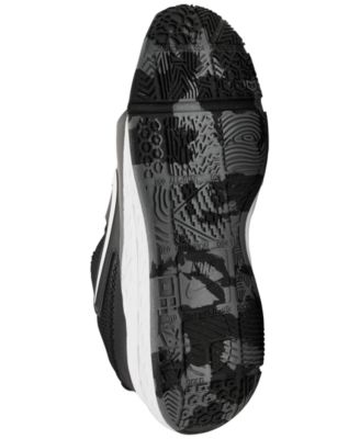 Big Kids Team Hustle D 12 Fastening Strap Basketball Sneakers from Finish Line