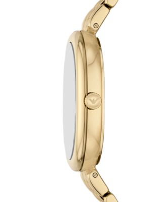 Women's Gold-Tone Stainless Steel Bracelet Watch 34mm