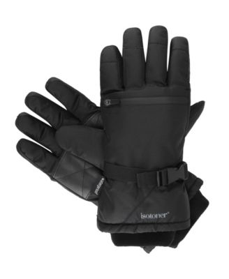 Men's Quilted Ski Gloves