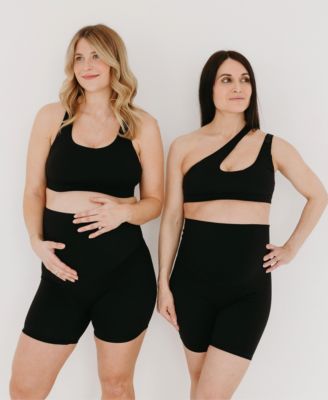 Women's Cross Body Nursing Bra With Easy-Release Breastfeeding Clips and One-Shoulder Design