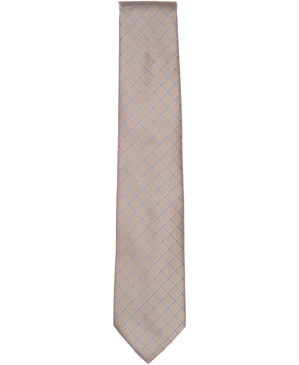 Michael Kors Men's Grid Classic Tie In Brown