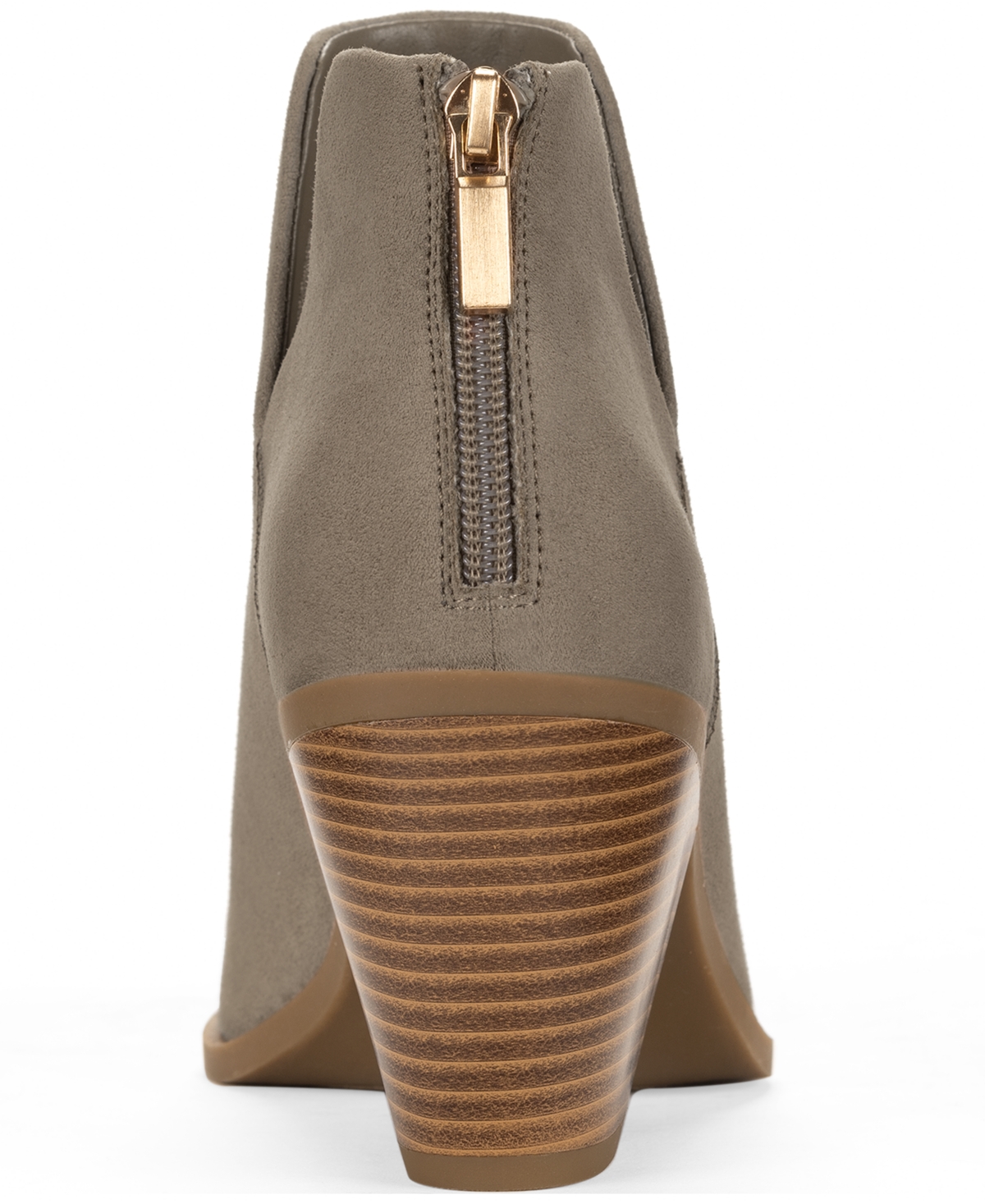 Wild Pair Women's Leilanii V Pointed Toe Booties, Macy's Exclusive In Brown