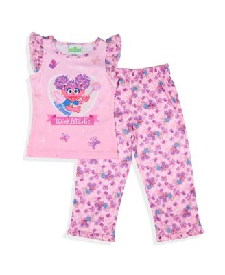 Toddler Girls Abby Cadabby Ruffle 2-Piece Pajama Set Sleepwear