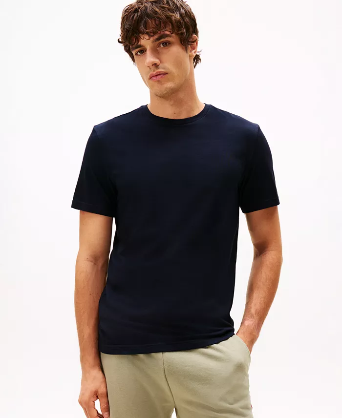 Men's&nbsp;3-Pack Cotton Classics Short-Sleeve Crewneck Undershirts Set - thumbnail 9