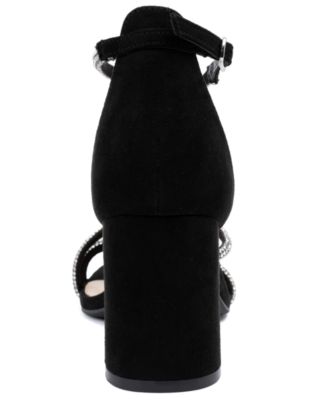 Women's Ealton Block Heel Embellished Evening Sandals