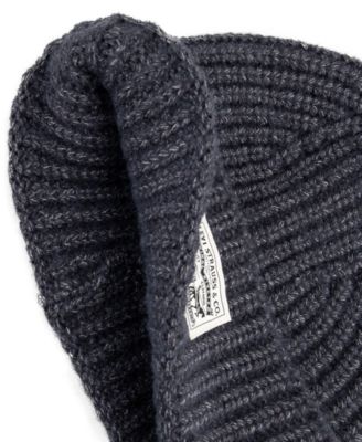 Men's Heathered Rib Knit Fashion Beanie