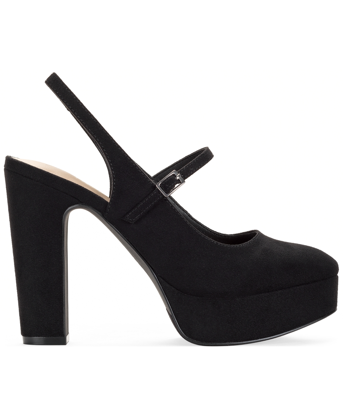 Wild Pair Women's Ciehna Round Toe Platform Pumps, Macy's Exclusive In Black