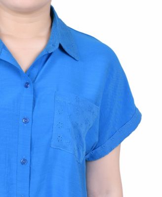 Petite Short Extended Sleeve Top