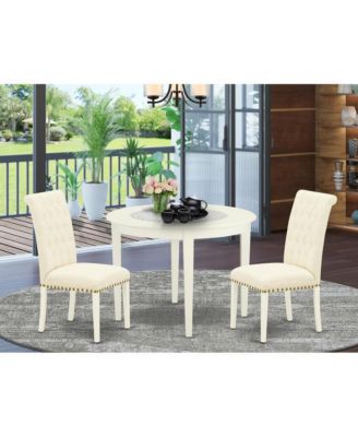 Dining Room Set Linen White