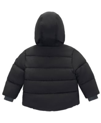 Baby Boys' Sherpa Lined Puffer Jacket