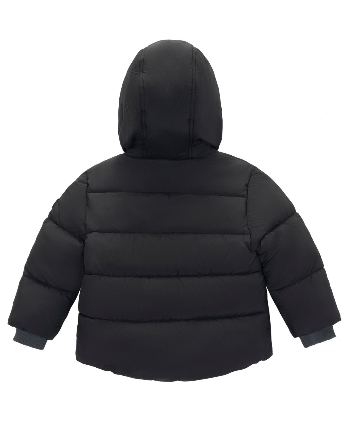 S Rothschild & Co Baby Sherpa Lined Puffer Jacket In Black