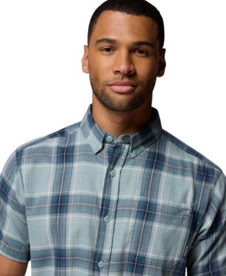 Men's Rapid Rivers Short Sleeve Plaid Shirt