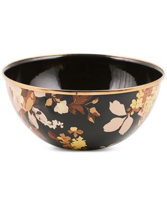 MacKenzie-Childs - Wild Rose Brown Small Everyday Bowl