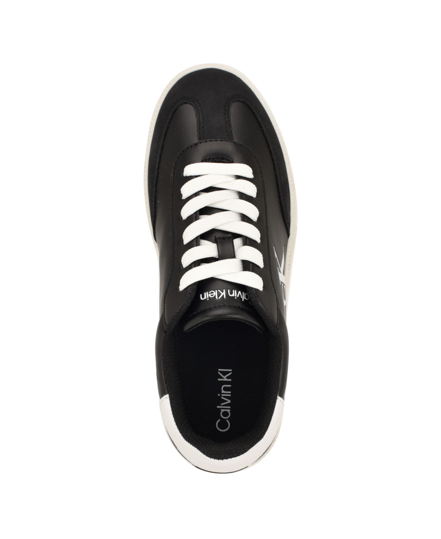 Женские кроссовки Calvin Klein Narissa Logo Lace-Up, цвет: Чёрный — фото 4