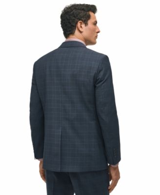 Men's Classic-Fit Stretch Wool Blend Suit Jacket