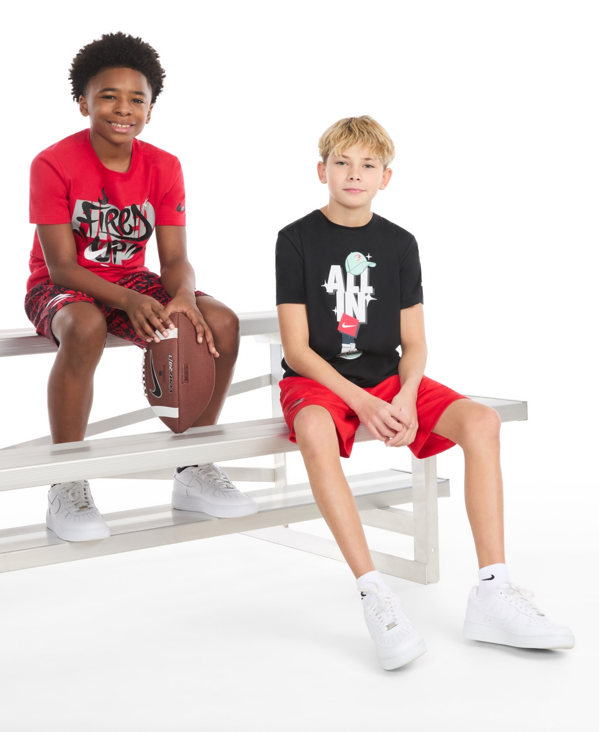 Nike 3brand By Russell Wilson Big Boys Graffiti Shorts In Multi